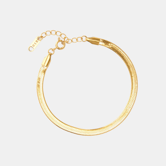 PULSEIRA FLAT DOURADA