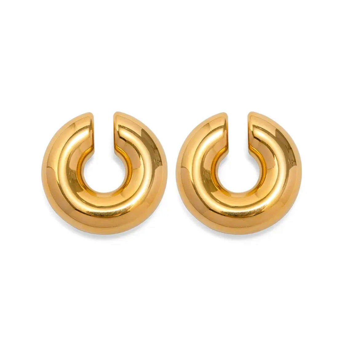 EAR CUFF DOUBLE DUTCH DOURADO