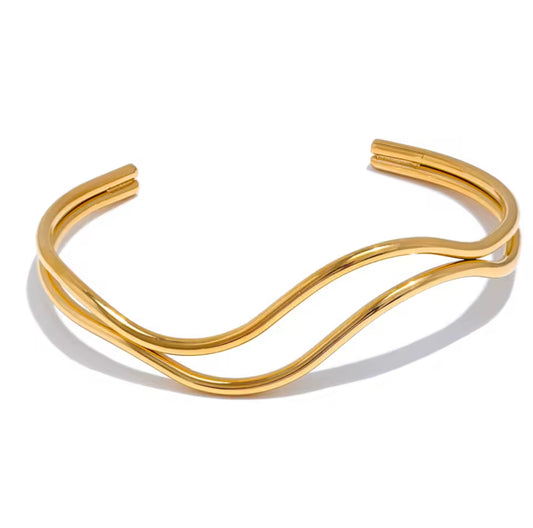 BRACELETE GEMINI DOURADA