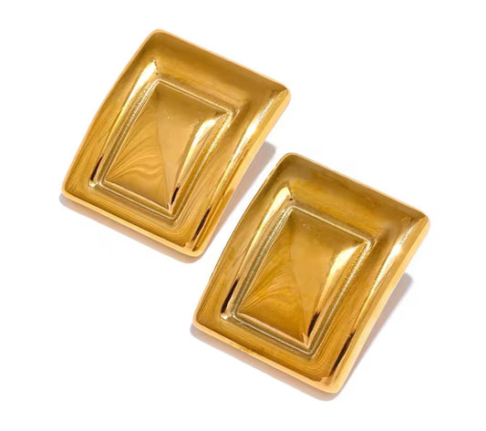 BRINCO SQUARE DOURADO