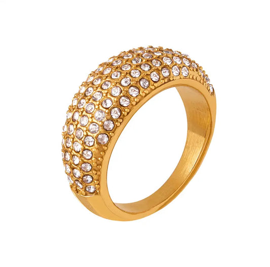 GOLDEN WHITNEY RING