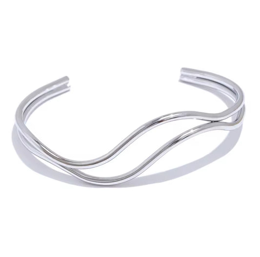 BRACELETE GEMINI PRATEADA