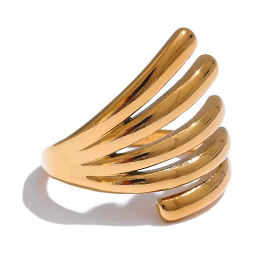 ANEL TREE DOURADO