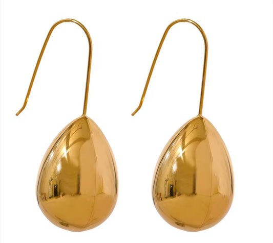 BRINCOS DROP DOURADO