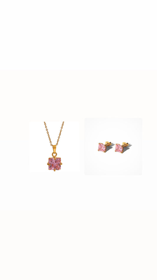 FIORI SET ROSA